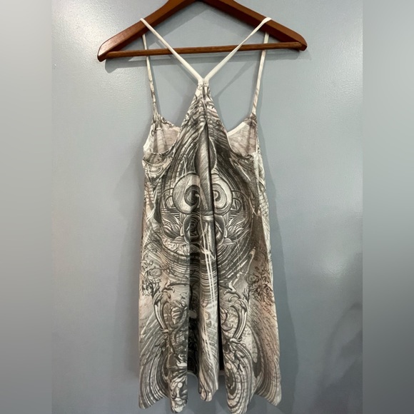 Vegas Royalty (2) Piece Set Gray & White Embellishment Tank Top New Orleans Sz M - Picture 7 of 16